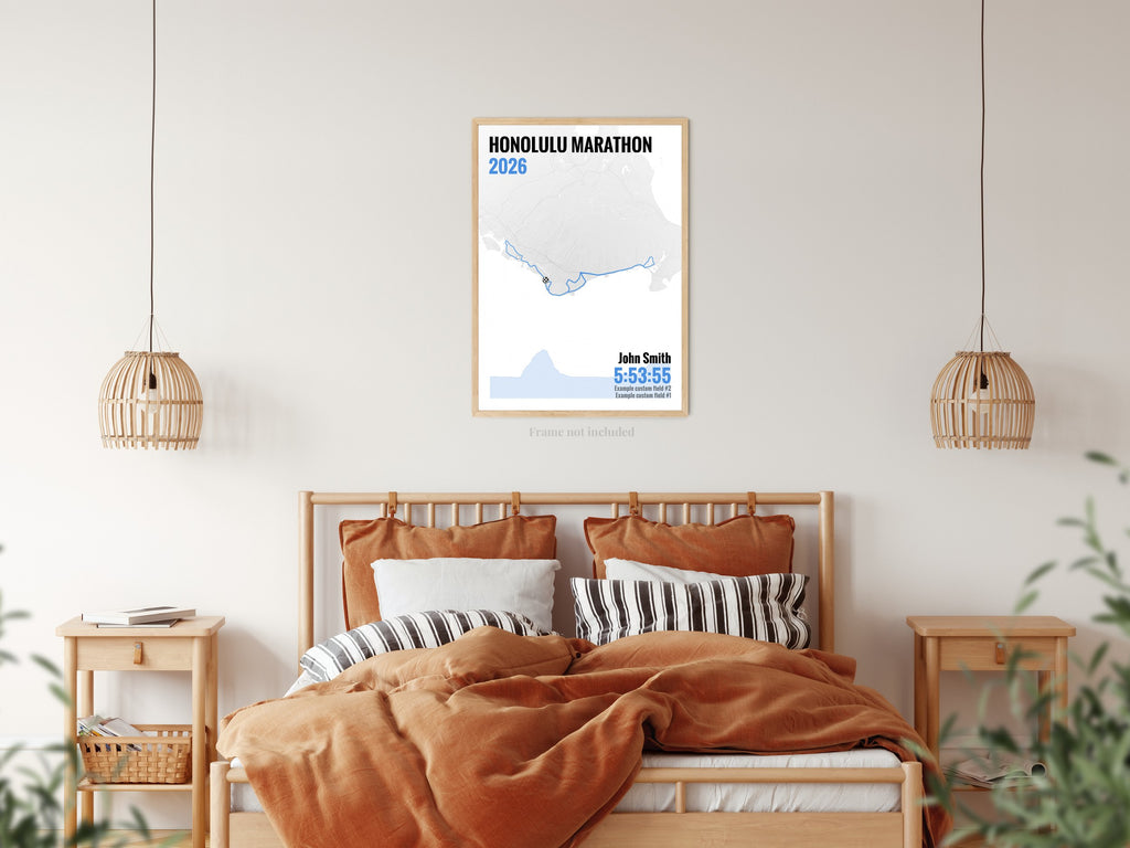 Bed, in blue